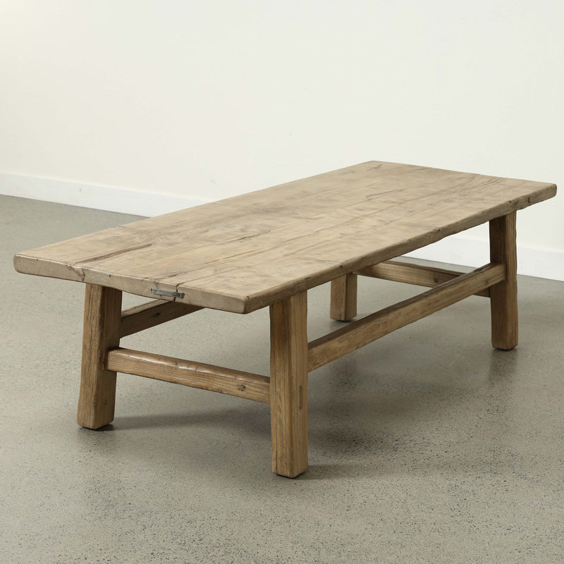 Solid Wood 4 Legs Coffee Table