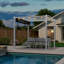 Pergola en aluminium avec auvent-93363989-93363990-122656691