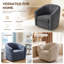 Fauteuil demi-tonneau pivotant-896247364