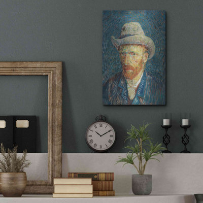 "Autoportrait au chapeau de feutre gris" par MASTERS