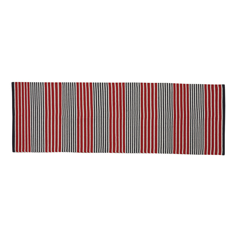 Oyama Cotton Striped Indoor Rug