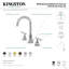Robinet de salle de bain espacé Kingston Kingston-45639300