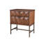 Table de chevet 2 tiroirs Emden