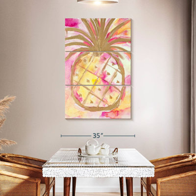 Yarlin Pink Gold Pineapple