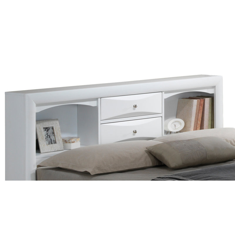 Bed Frame With Headboard, Queen