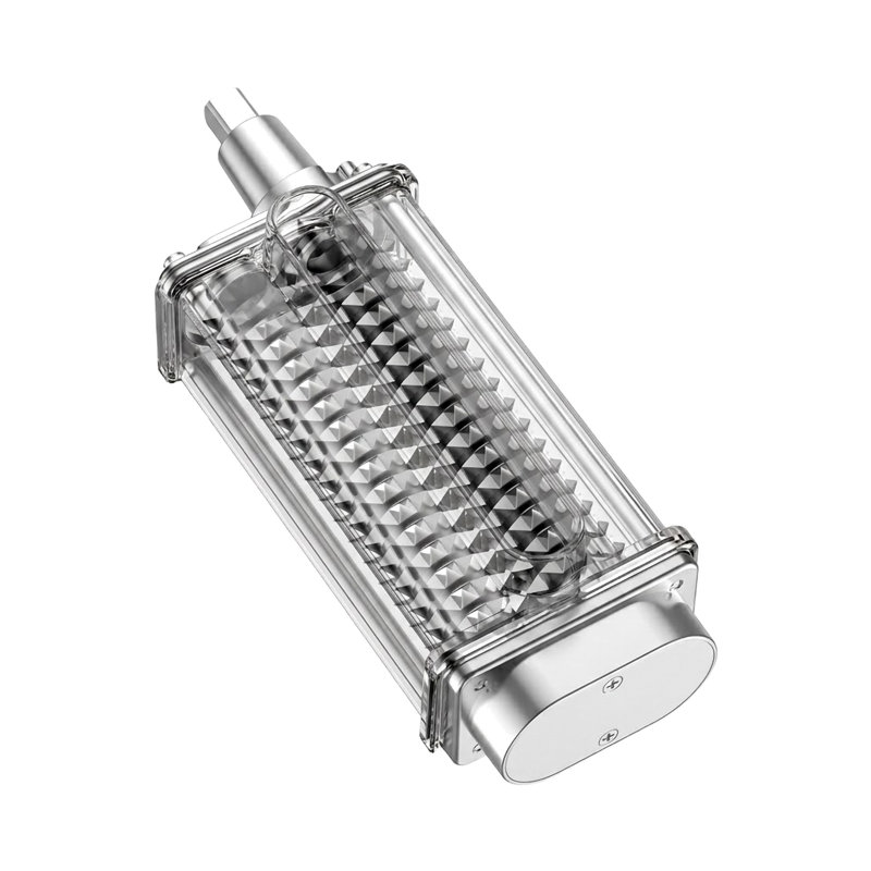 Masticating Juicer Attachment Compatible with KitchenAid Stand Mixers, Slow Cold Press Juicer, Dual Feed Chutes, for Fruits and Vegetables