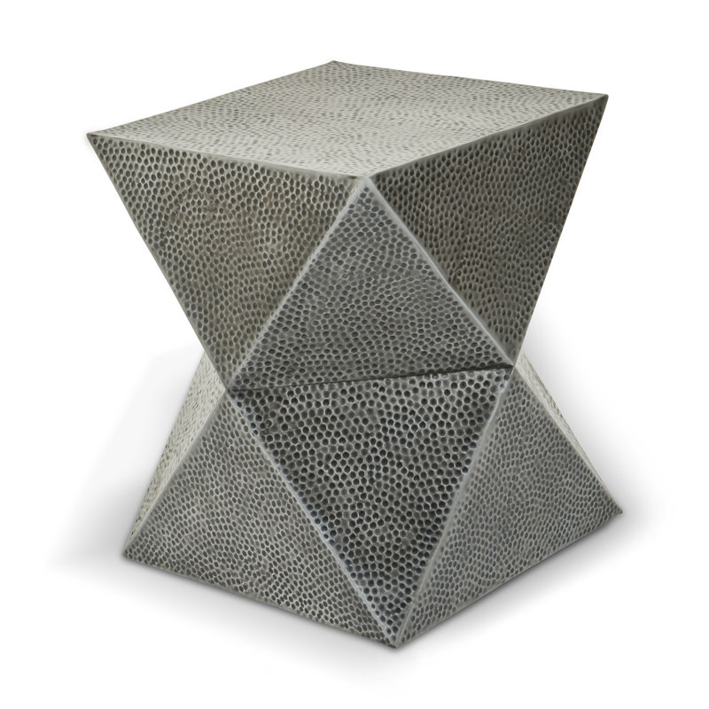 Aroha Stainless Steel Accent Stool