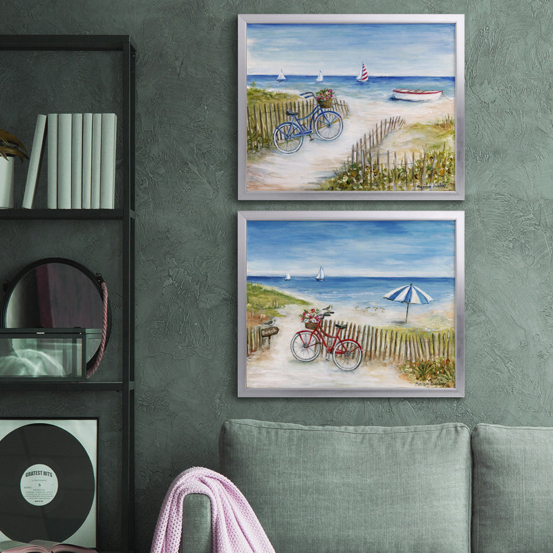 Reproduction de photo sur toile, Toile avec cadre argenté, Pas de tapis