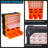 Stalwart Plastic Storage Drawers - 39-Drawer Screw Organizer - Craft Cabinet for Storing Hardware, Beads, or Toys - Garage Organization