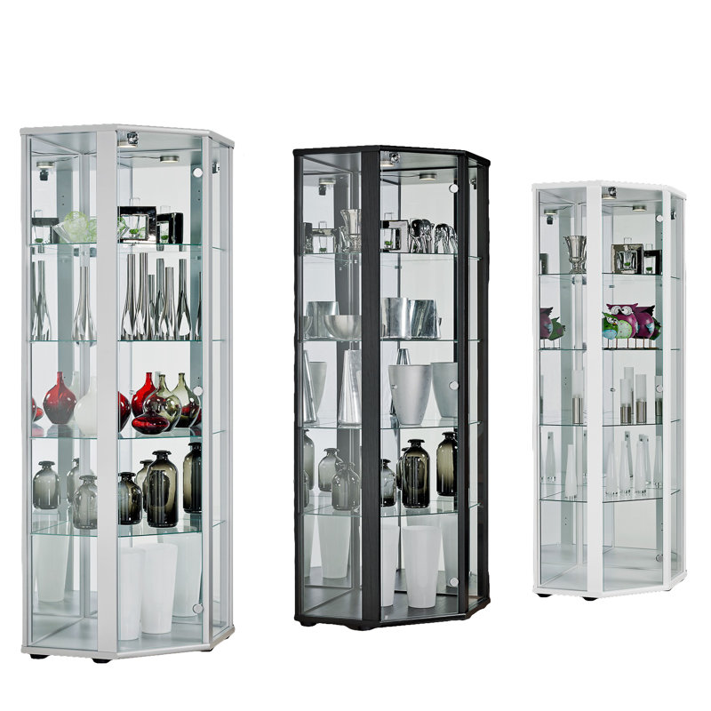 Rachel Display Cabinet, Black