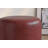 11.8In Small Round Faux Leather Upholstered Ottoman-120539217