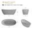Baignoire autoportante 69 po. X 29,5 po.-94584039