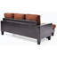 Canapé modulaire 2 pièces rembourré