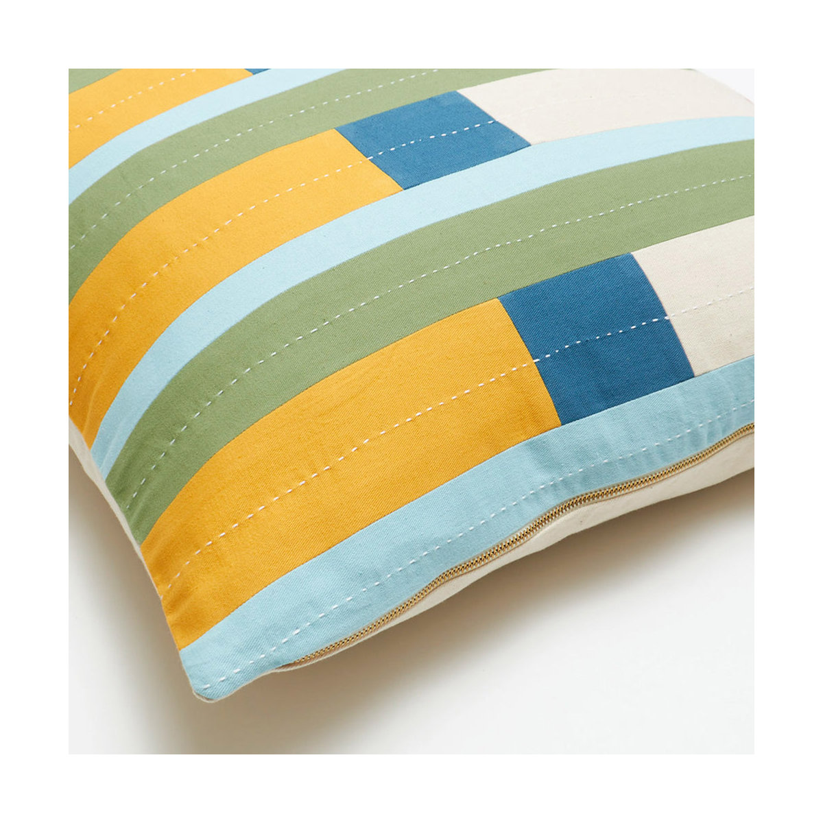 Anchal Square Pillow Cover & Insert - Thumbnail 5