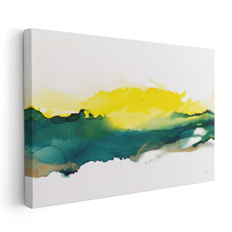 Sunrise - reproduction d'art sur toile, H 32 po x l 48 po
