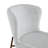 Ayjai Upholstered Full Back Side Chair in Gray