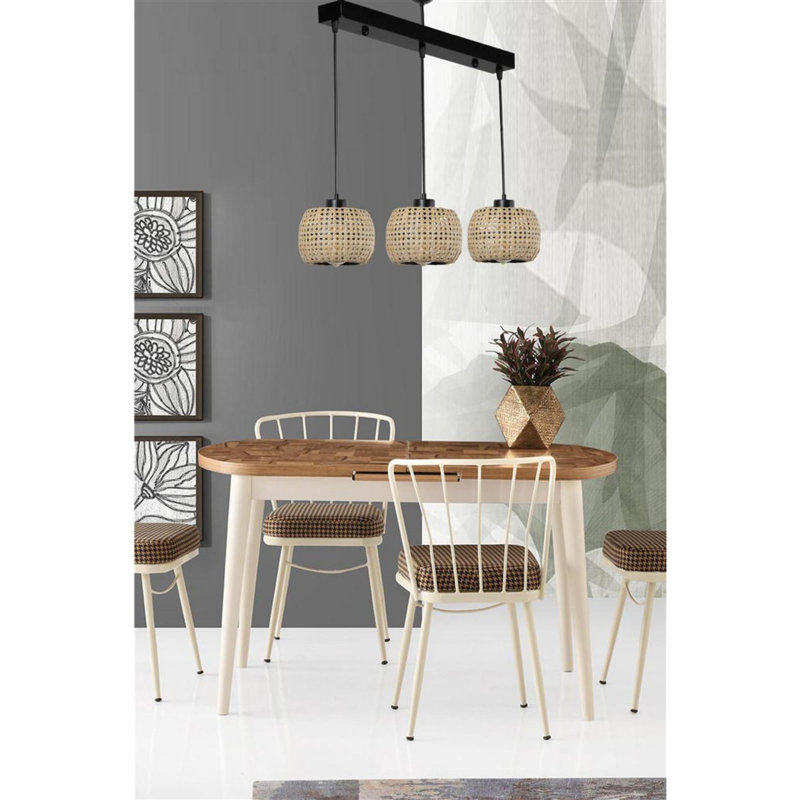 Anonymous 3 - Light Unique/Statement Pendant, Beige