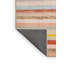 Tapis de zone rouge/vert contemporaine-1240109582