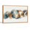 Abstrait cercles sur toile, ensemble de 1 reproduction d'art sur toile