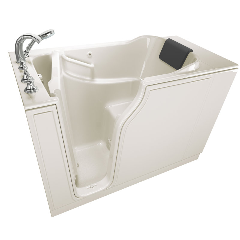 Baignoire de trempage à visite guidée 52" x 30", Lin, Gauche