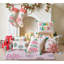 Coussin brodé sapin Holiday Bright avec pompons-136370851
