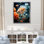 Coral Butterflyfish Aquamarine Adventure II sur impression sur toile