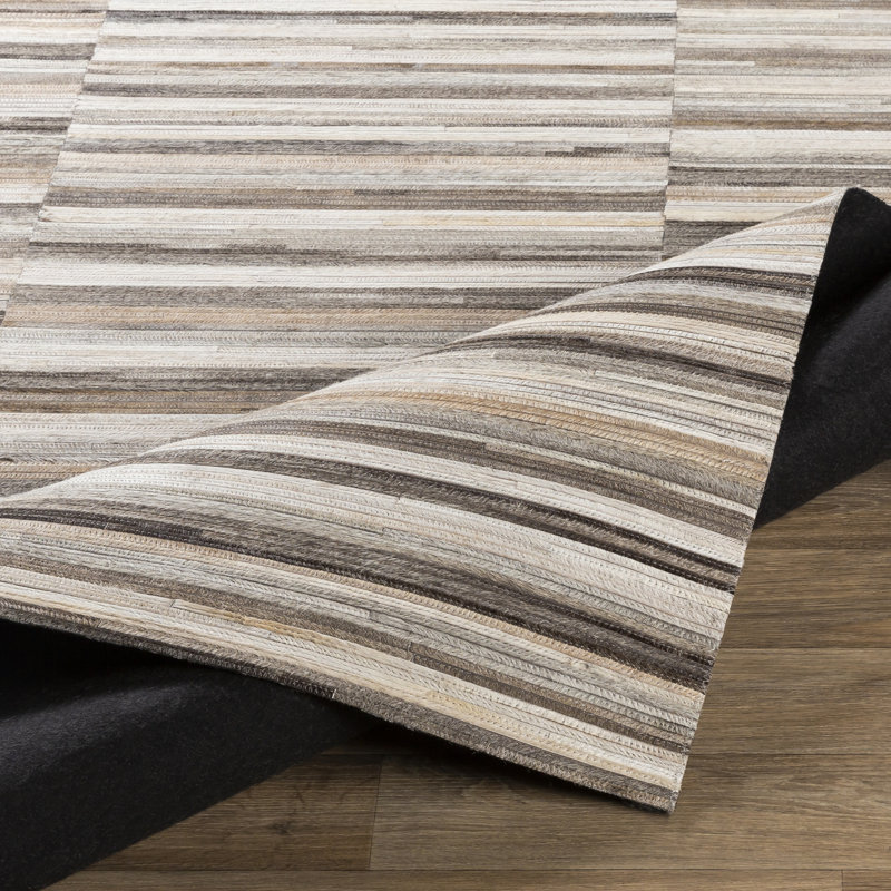 Leather Indoor Rug, Rectangle 8' x 10'