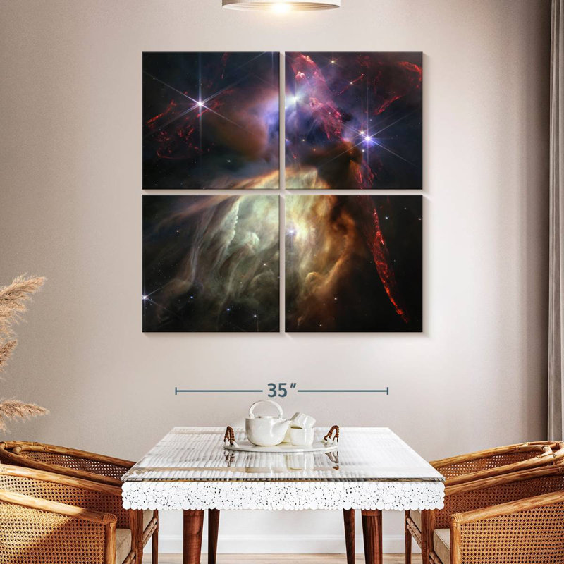 Oberle Rho Ophiuchi, 45" H x 45" W