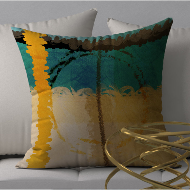 Housse de coussin décoratif carrée Juicy Magic, 20 po x 20 po