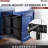 Rev-A-Shelf Double Pullout 35 qt. Kitchen Trash Can w/ Soft-Close, 5349-18DM-218-130001809-130001812-130001813