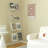 Modern simple acrylic display bookcase-107742164