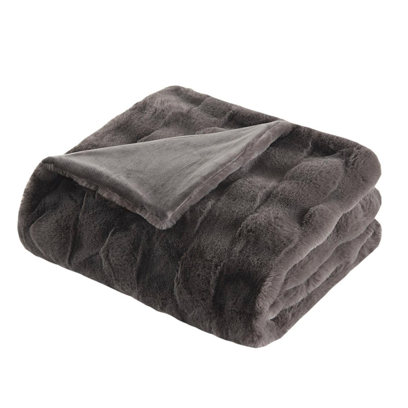 50x60" Faux Fur Throw