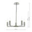 Catlin 5 - Light Candle Style Chandelier-25469336