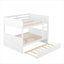 Lit superposé double au-dessus de double avec lit gigogne simple-2055425954