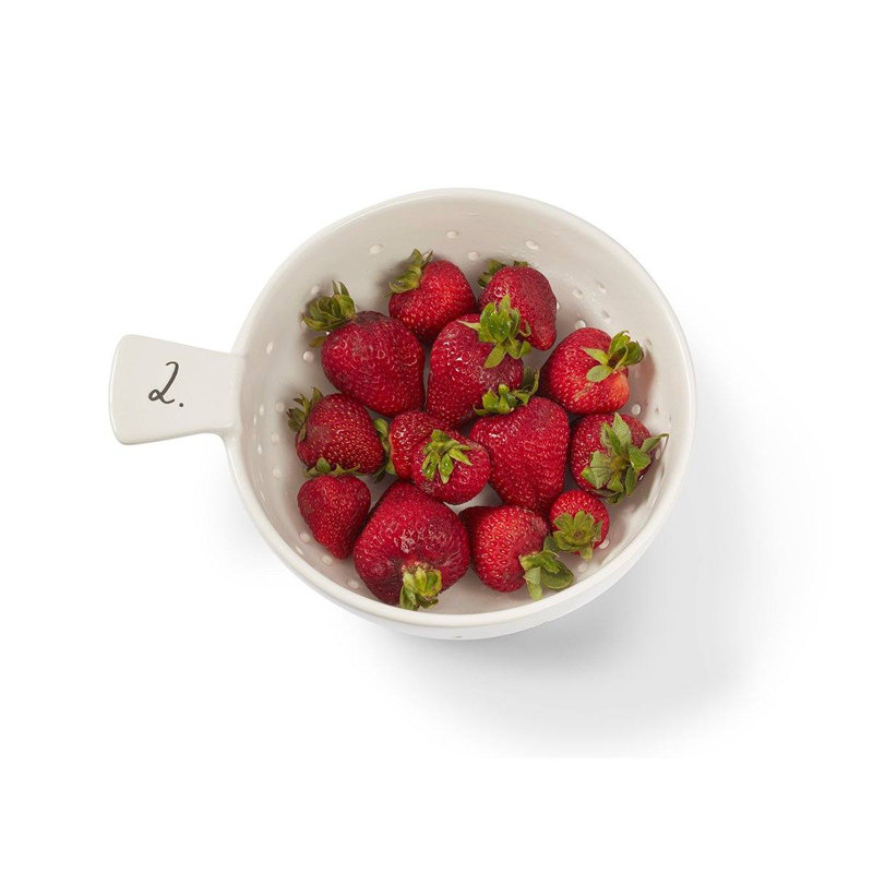 Magenta 2 - Piece Porcelain Colander Set