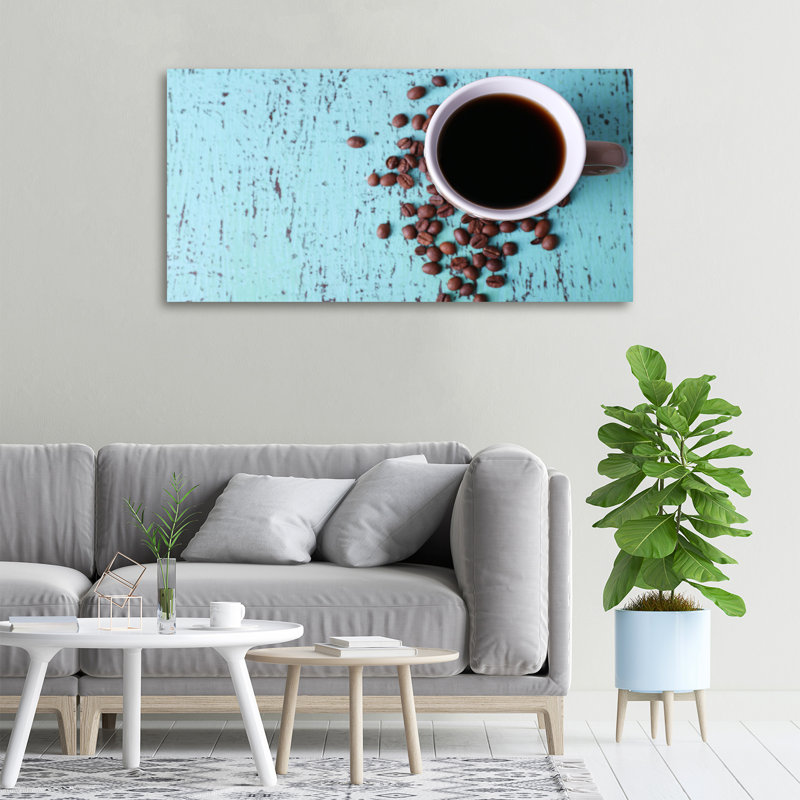 Black Coffee - Wrapped Canvas Print