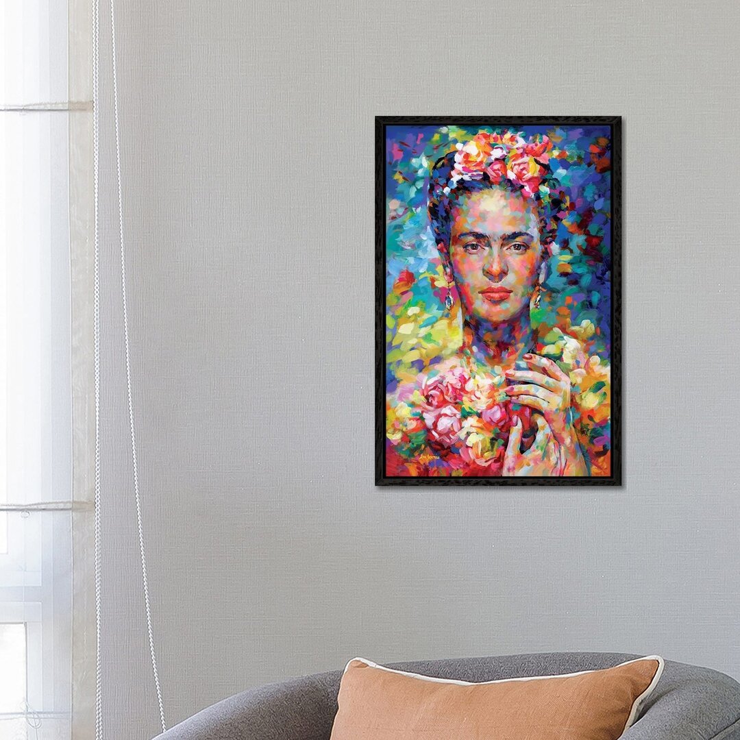 Leinwandbild Frida von Leon Devenice