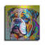 Art mural en métal Red Barrel Studio® «The Waiting Bulldog» par Dean Russo-1536898766
