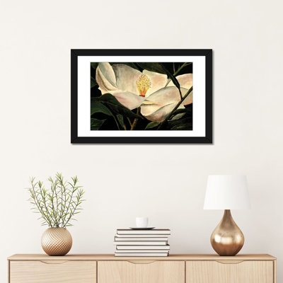 « magnolia fleur », reproduction sur toile