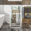 Porte-serviettes sur pied en métal-50493338