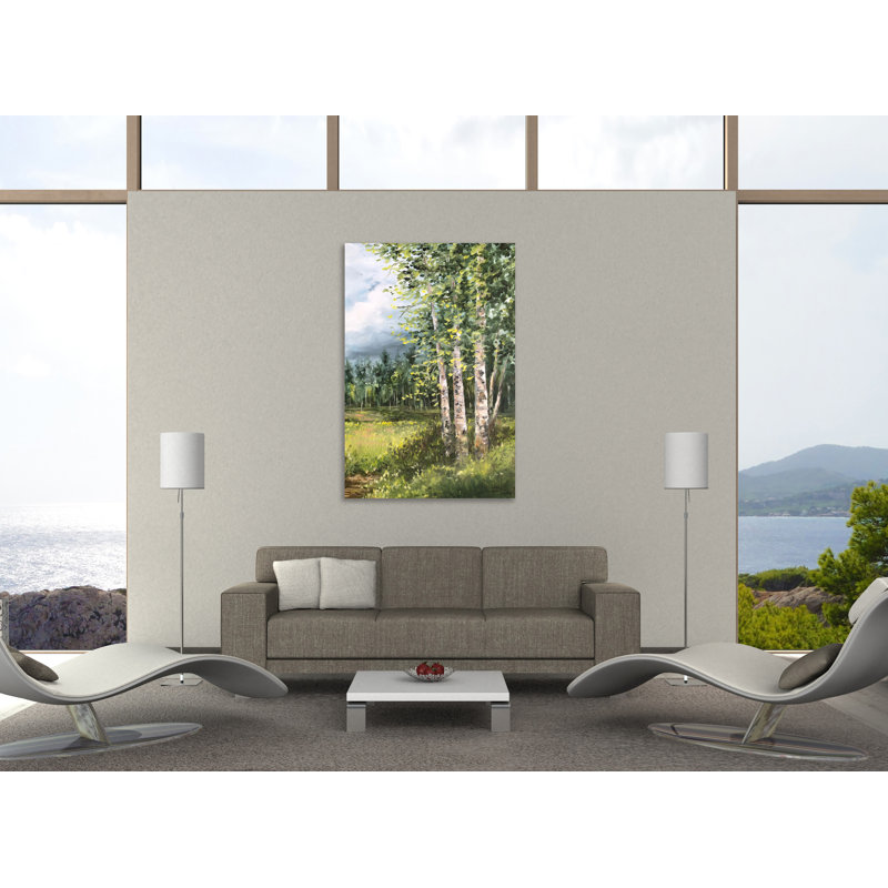 Aspen Meadow - reproduction sur toile tendue, H 42 po x l 28 po x P 1,5 po