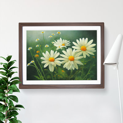 Daisy Flower - Framed Print