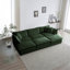 Canapé modulaire confortable modulaire réversible à 3 places et siège profond avec 3 repose-pieds, 3 coussins décoratifs et 2 coussins-1252578738