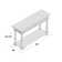 Hexham 52'' Console Table