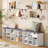 Floating Wall Shelves Set Of 2, Heavy Duty Wall Mounted Shelves With Sturdy Metal Brackets, Easy To Install, Space Saving Storage Solution For Living Room, Bedroom, Kitchen, Bathroom-837706516