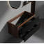 Ensemble de meuble-lavabo mural flottant pour salle de bain moderne Grace