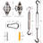 Oliver Royal Shade Triangle Super Ring Installation Hardware Kit