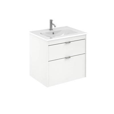 Amarantha 25'' Single Bathroom Vanity with Ceramic Top