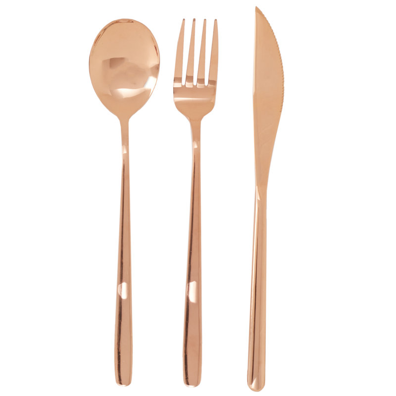 Engelhardt 6 Piece Cutlery Set, Service for 1, Copper