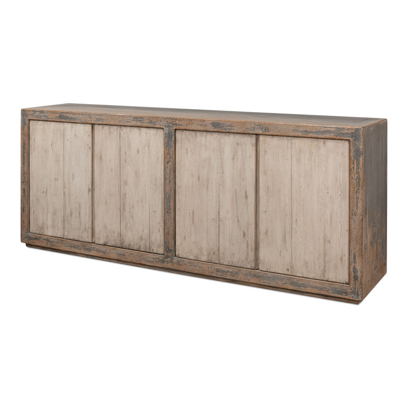 Monango 90'' W Solid Wood Sideboard